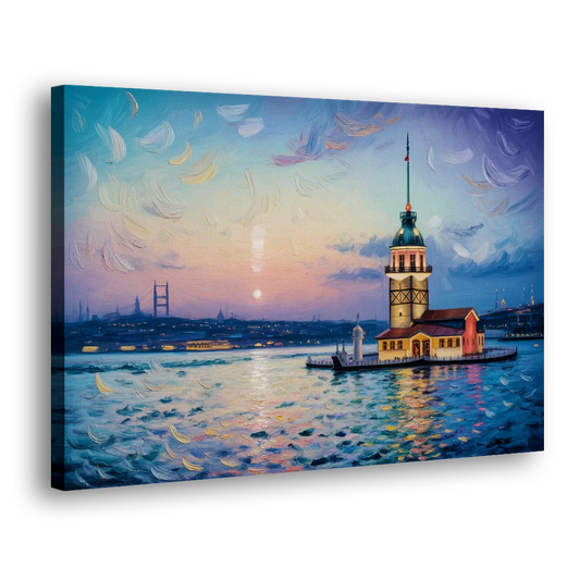 Maiden's Tower Mystery Side - Canvas Wall Art