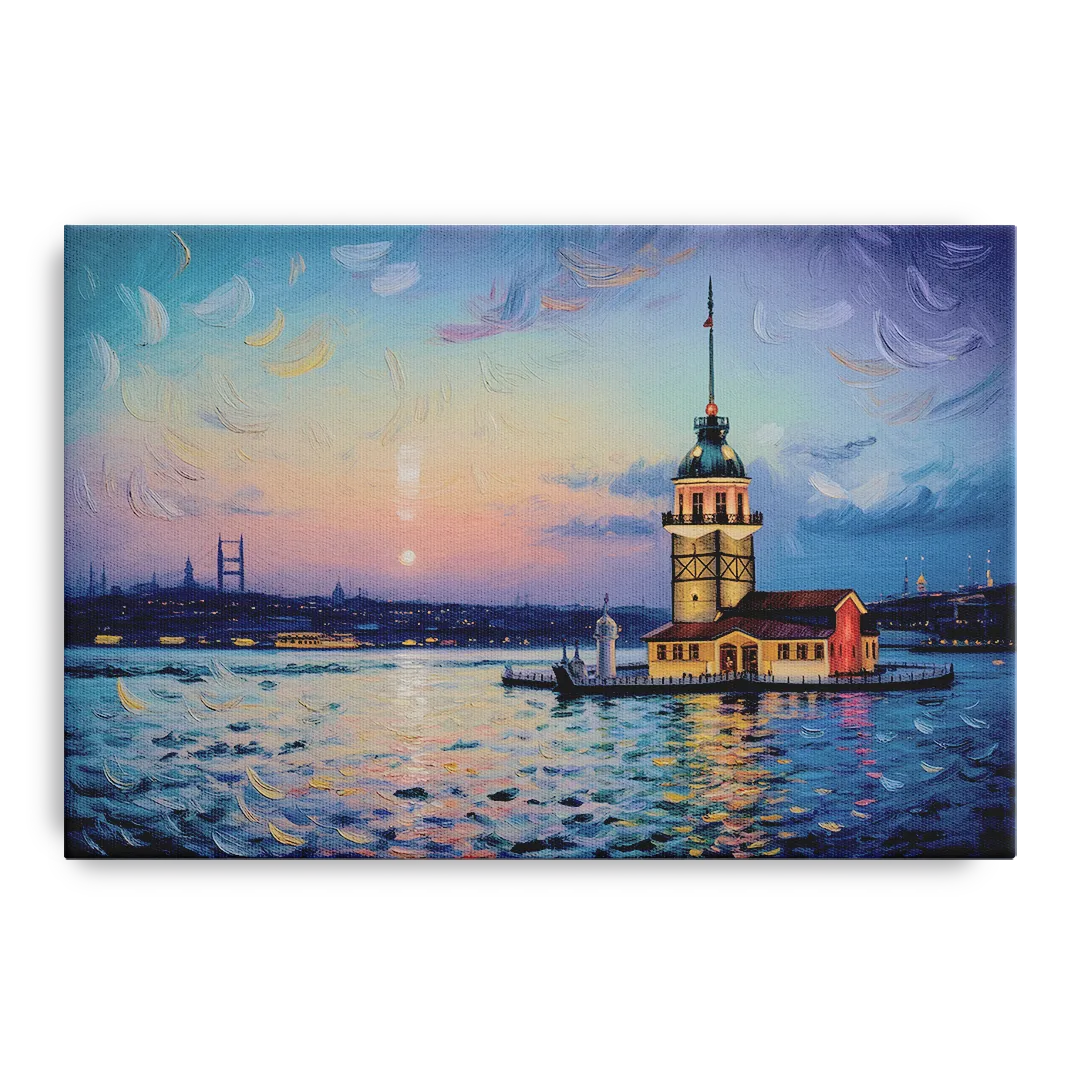 Maiden's Tower Mystery Front - Canvas Wall Art