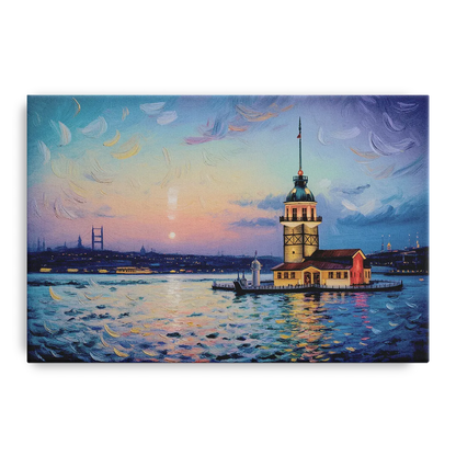 Maiden's Tower Mystery Front - Canvas Wall Art