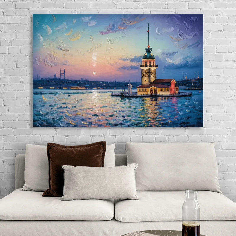 Maiden's Tower Mystery Sitting Room - Canvas Wall Art
