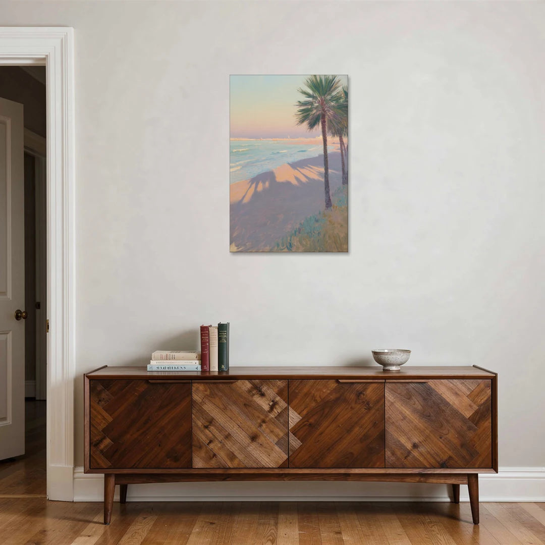 Malvarrosa Beach - Canvas Wall Art - Coffee Table - 24x36