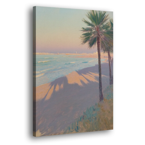 Malvarrosa Beach - Canvas Wall Art