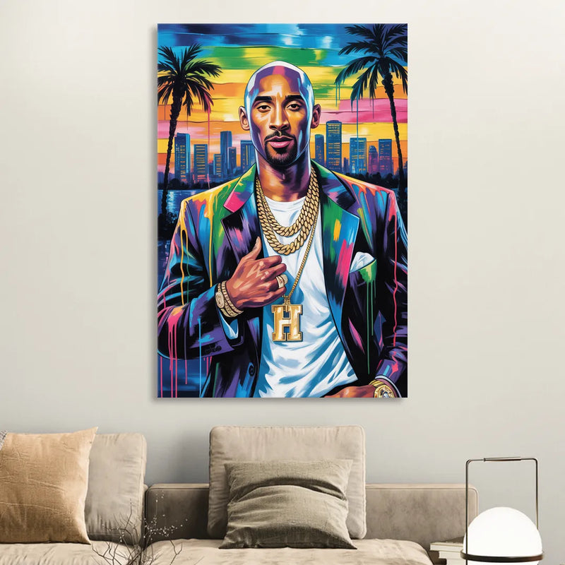 Mamba 2.0 Living Room - Canvas Wall Art