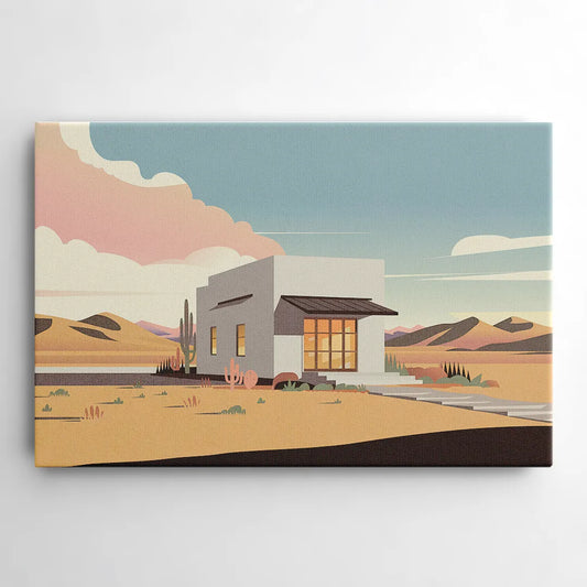Marfa Artistic Vibes - Canvas Wall Art