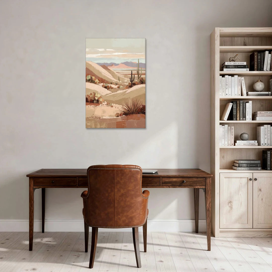 Marfa Desert Landscape - Canvas Wall Art - Office - 24x36