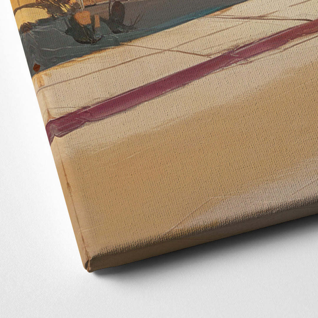 Marfa Roadside Charm Canvas Close Up