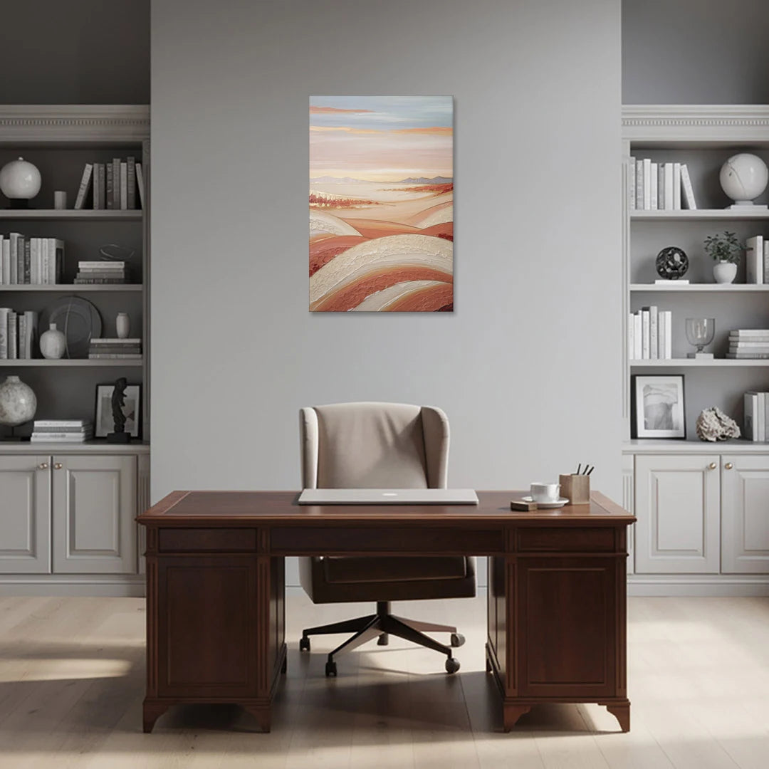 Marfa Texas Horizon - Canvas Wall Art - Office - 24x36