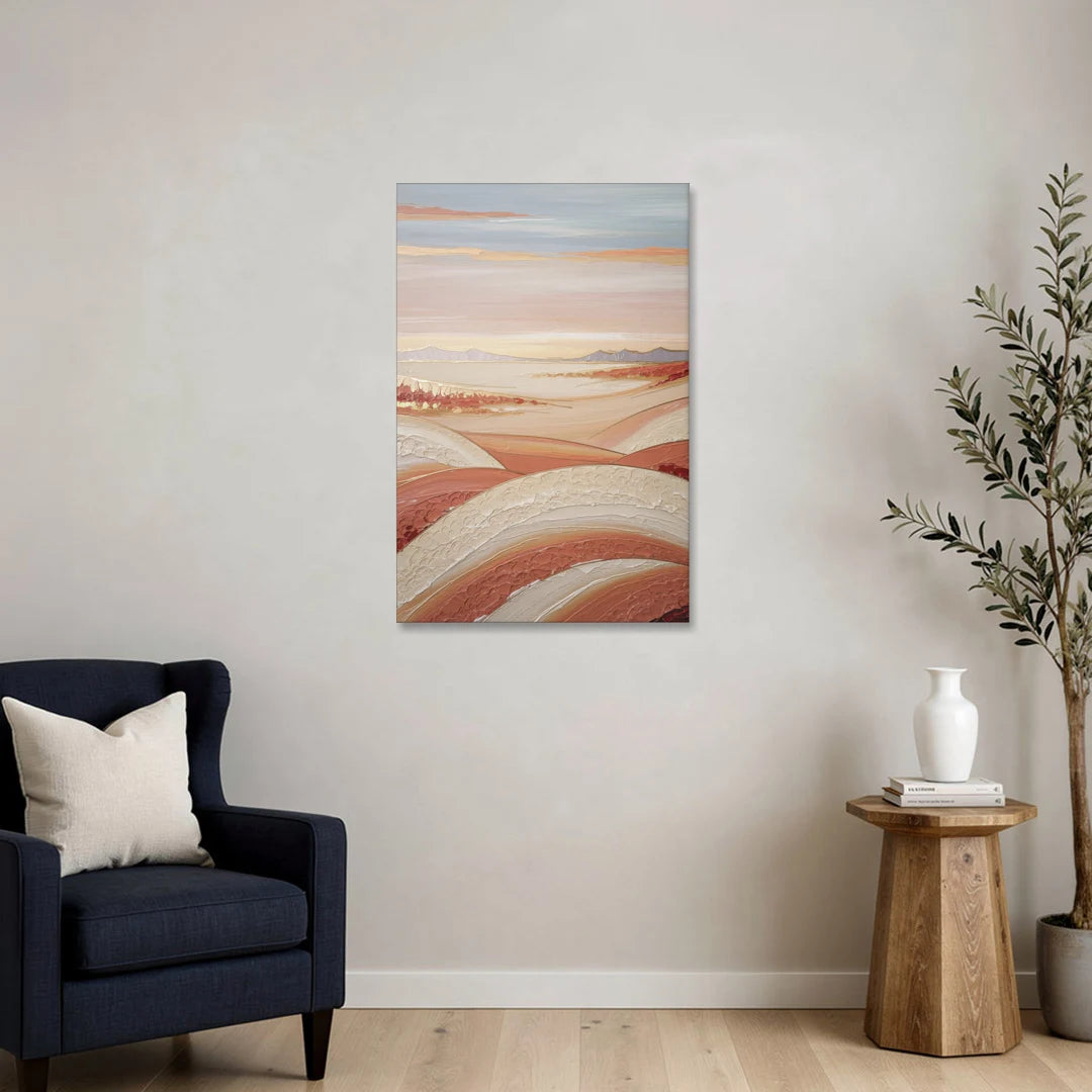 Marfa Texas Horizon - Canvas Wall Art - Sofa - 24x36