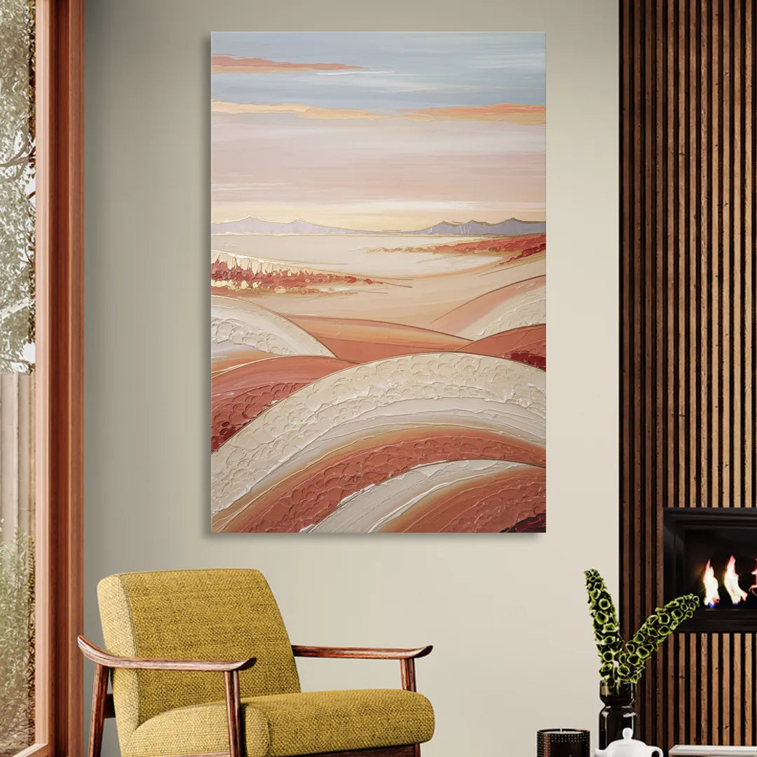 Marfa Texas Horizon Living Room - Canvas Wall Art