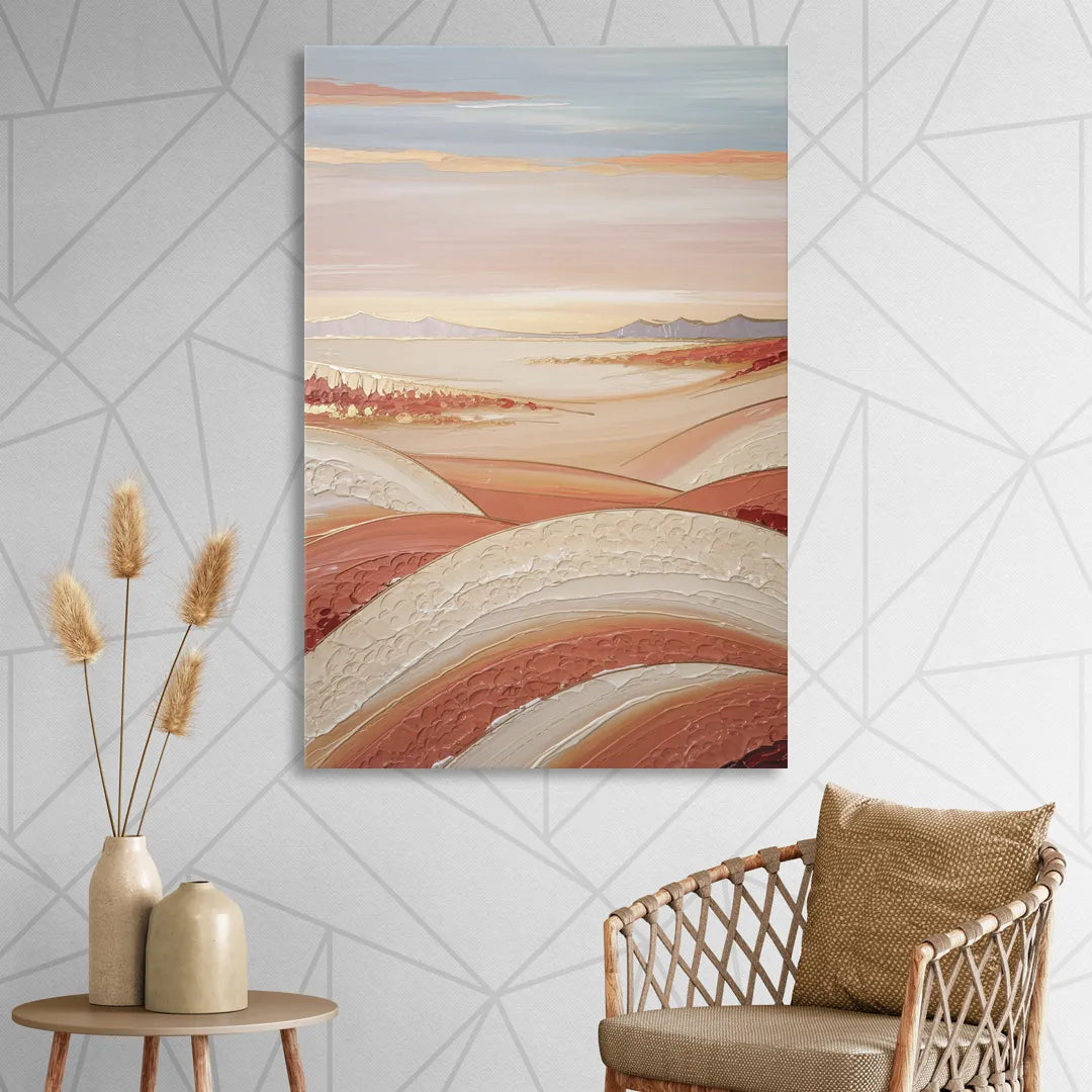 Marfa Texas Horizon Sitting Room - Canvas Wall Art