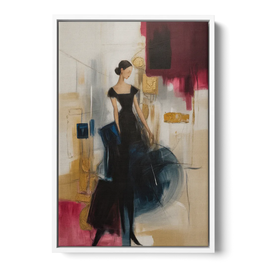 Maria Luisa Magic Front - White Canvas Wall Art