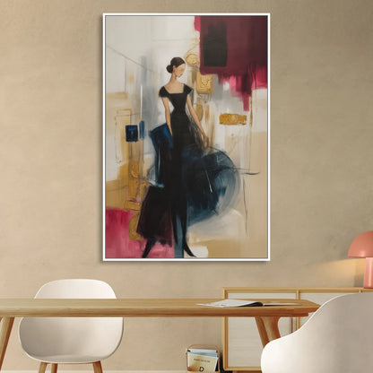 Maria Luisa Magic Living Room - White Canvas Wall Art