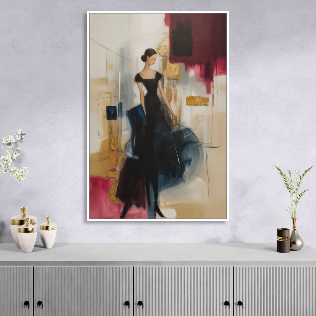 Maria Luisa Magic Sitting Room - White Canvas Wall Art