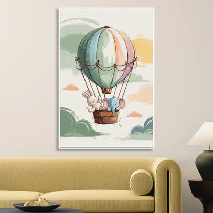 Marietta Baby Room Bliss Living Room - White Canvas Wall Art