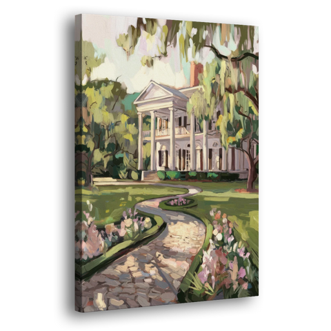 Marietta Southern Elegance - Canvas Wall Art - Side