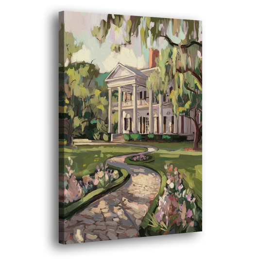 Marietta Southern Elegance Side - Canvas Wall Art