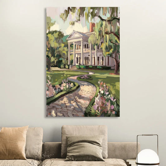 Marietta Southern Elegance Living Room - Canvas Wall Art