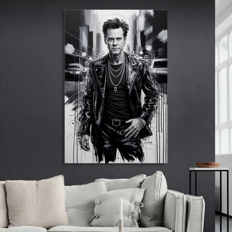 Mask Mood Living Room - Canvas Wall Art