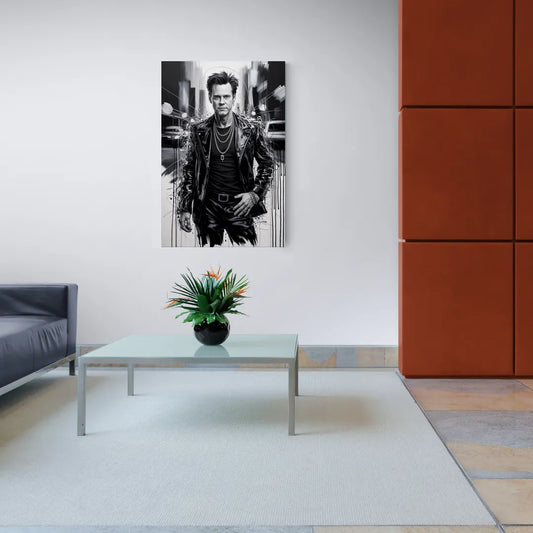 Mask Mood - Canvas Wall Art Living Room