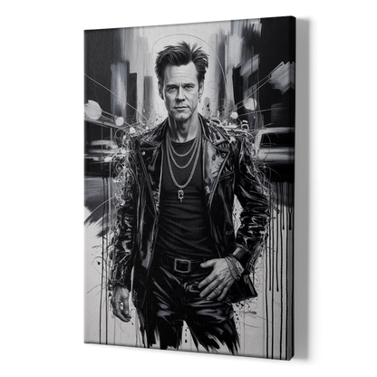 Mask Mood - Canvas Print Art Sides