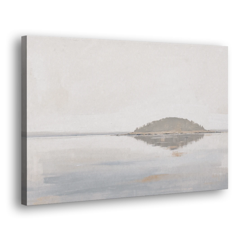 Matching Wall Art Set of 2 Mirrored Island - Canvas Wall Art - Side