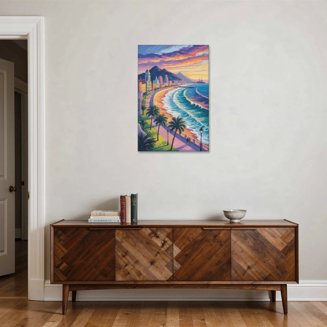 Mazatlán Malecón View - Canvas Wall Art - Coffee Table - 24x36