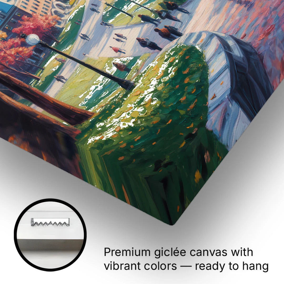 McGill University Montreal - Canvas Wall Art - Gallery Wrap Corner