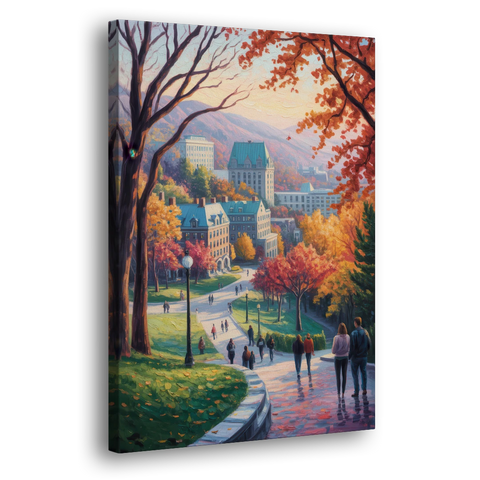 McGill University Montreal - Canvas Wall Art - Side