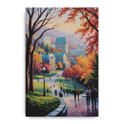 McGill University Montreal Front - Canvas Wall Art