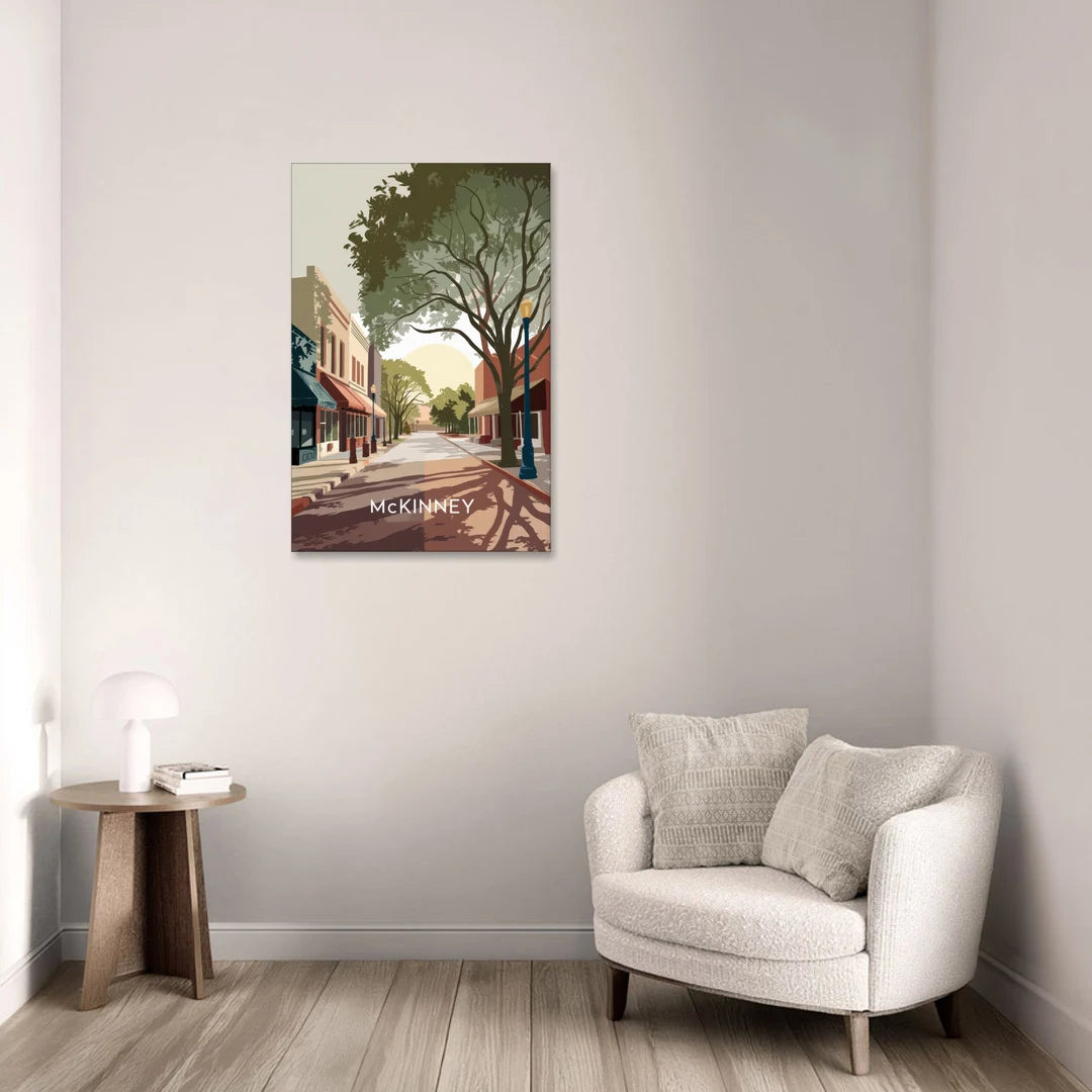 McKinney Artistic Heritage - Canvas Wall Art - Sofa - 24x36