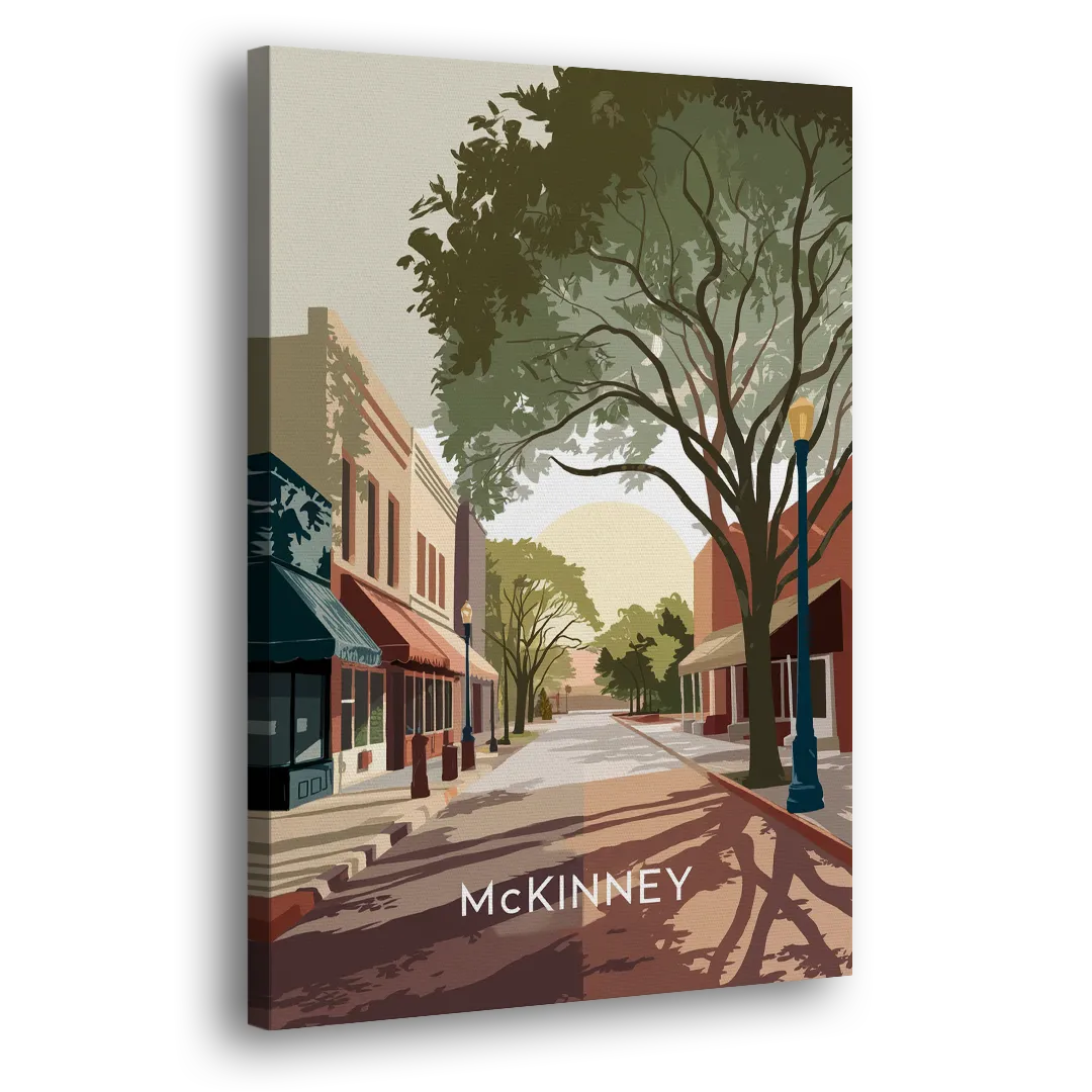 McKinney Artistic Heritage Side - Canvas Wall Art