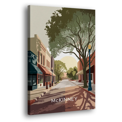 McKinney Artistic Heritage Side - Canvas Wall Art