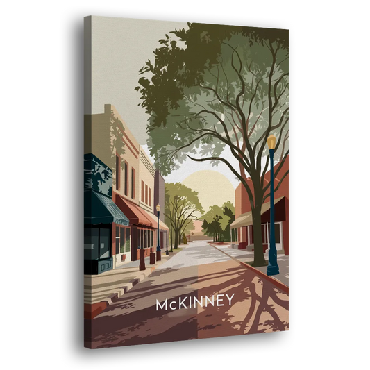 McKinney Artistic Heritage Side - Canvas Wall Art