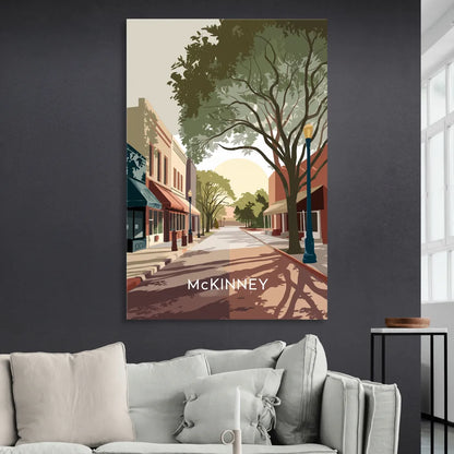 McKinney Artistic Heritage Sitting Room - Canvas Wall Art