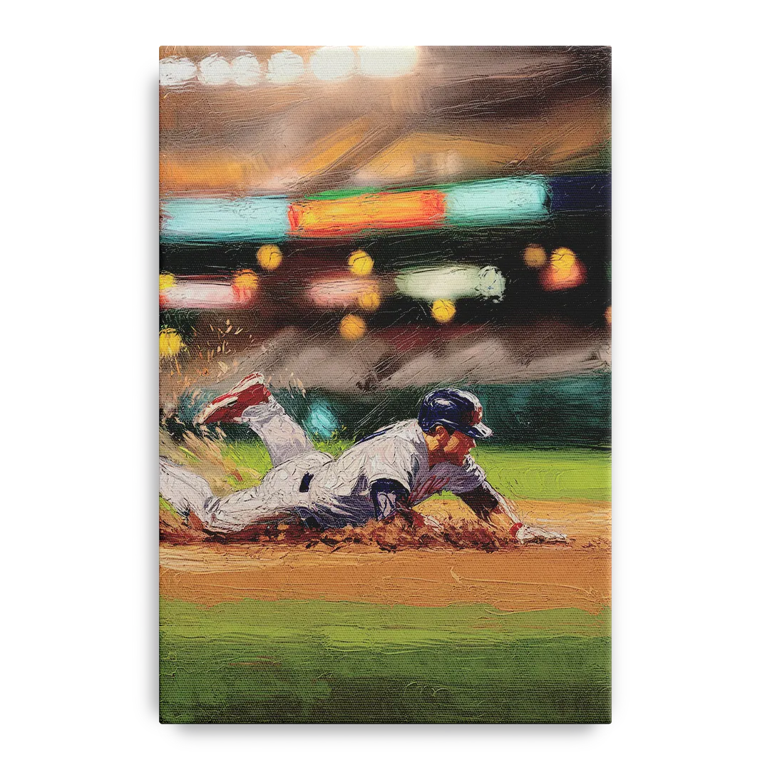 McKinney Baseball Spirit Front - Canvas Wall Art