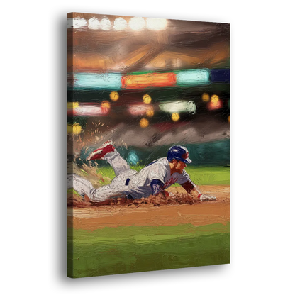 McKinney Baseball Spirit Side - Canvas Wall Art
