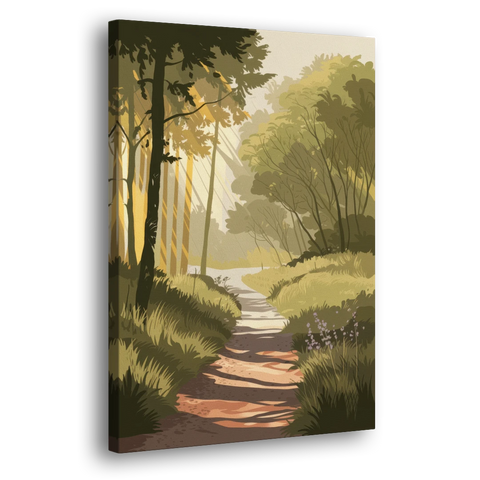 McKinney Nature Trails - Canvas Wall Art - Side