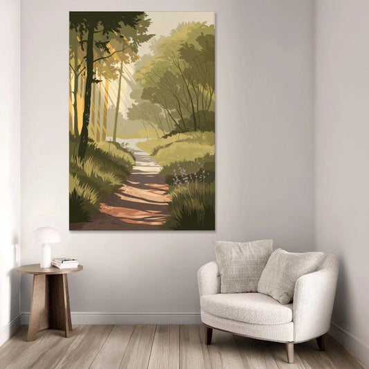 McKinney Nature Trails - Canvas Wall Art - Sofa - 40x60