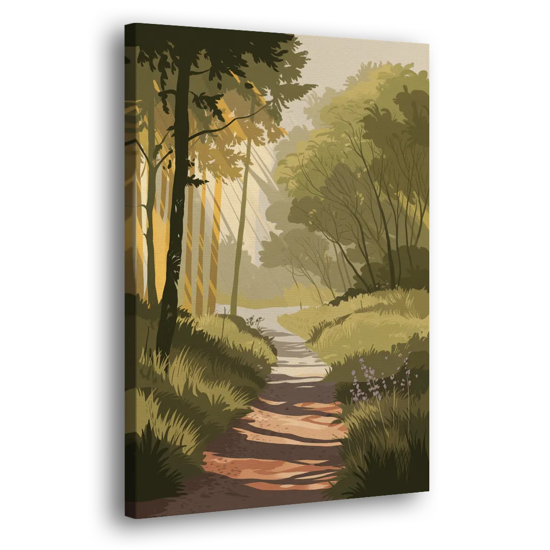 McKinney Nature Trails Side - Canvas Wall Art