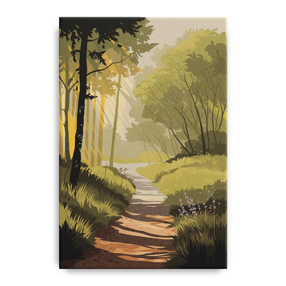 McKinney Nature Trails Front - Canvas Wall Art