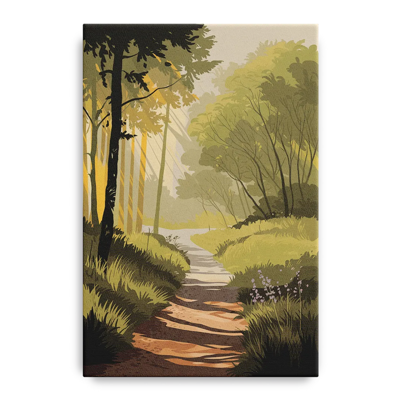 McKinney Nature Trails Front - Canvas Wall Art