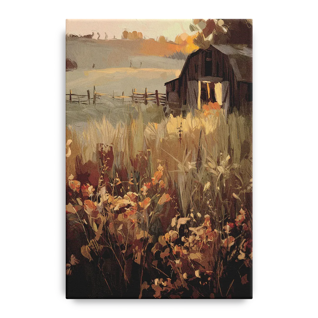 McKinney Rustic Charm Front - Canvas Wall Art