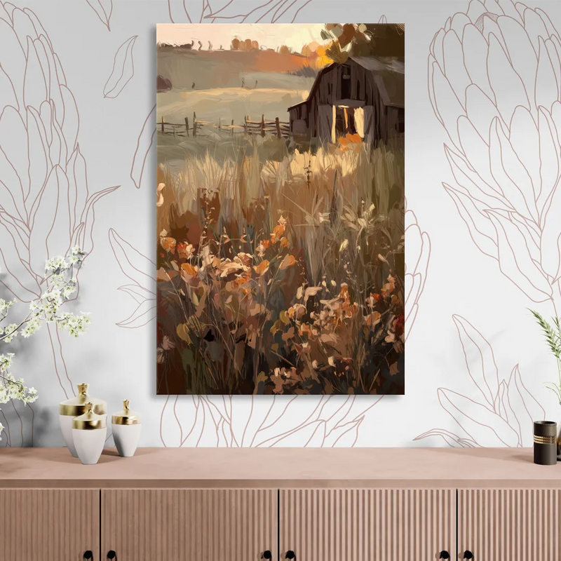 McKinney Rustic Charm Sitting Room - Canvas Wall Art