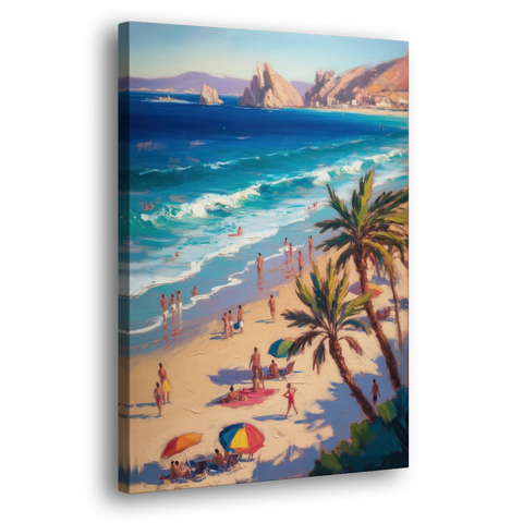 Medano Beach View - Canvas Wall Art - Side