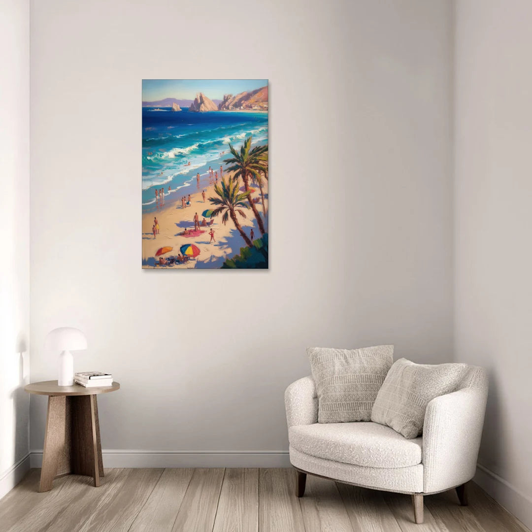 Medano Beach View - Canvas Wall Art - Sofa - 24x36