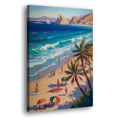 Medano Beach View Side - Canvas Wall Art