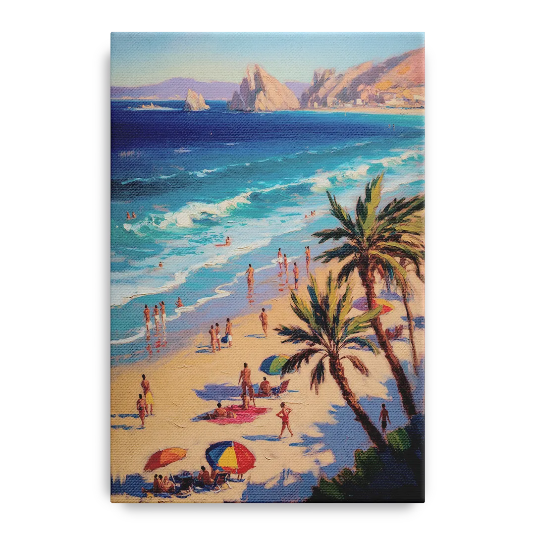 Medano Beach View Front - Canvas Wall Art