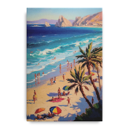 Medano Beach View Front - Canvas Wall Art