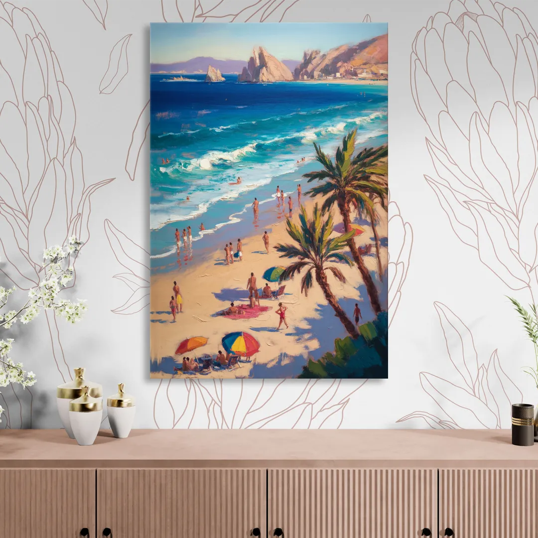 Medano Beach View Sitting Room - Canvas Wall Art