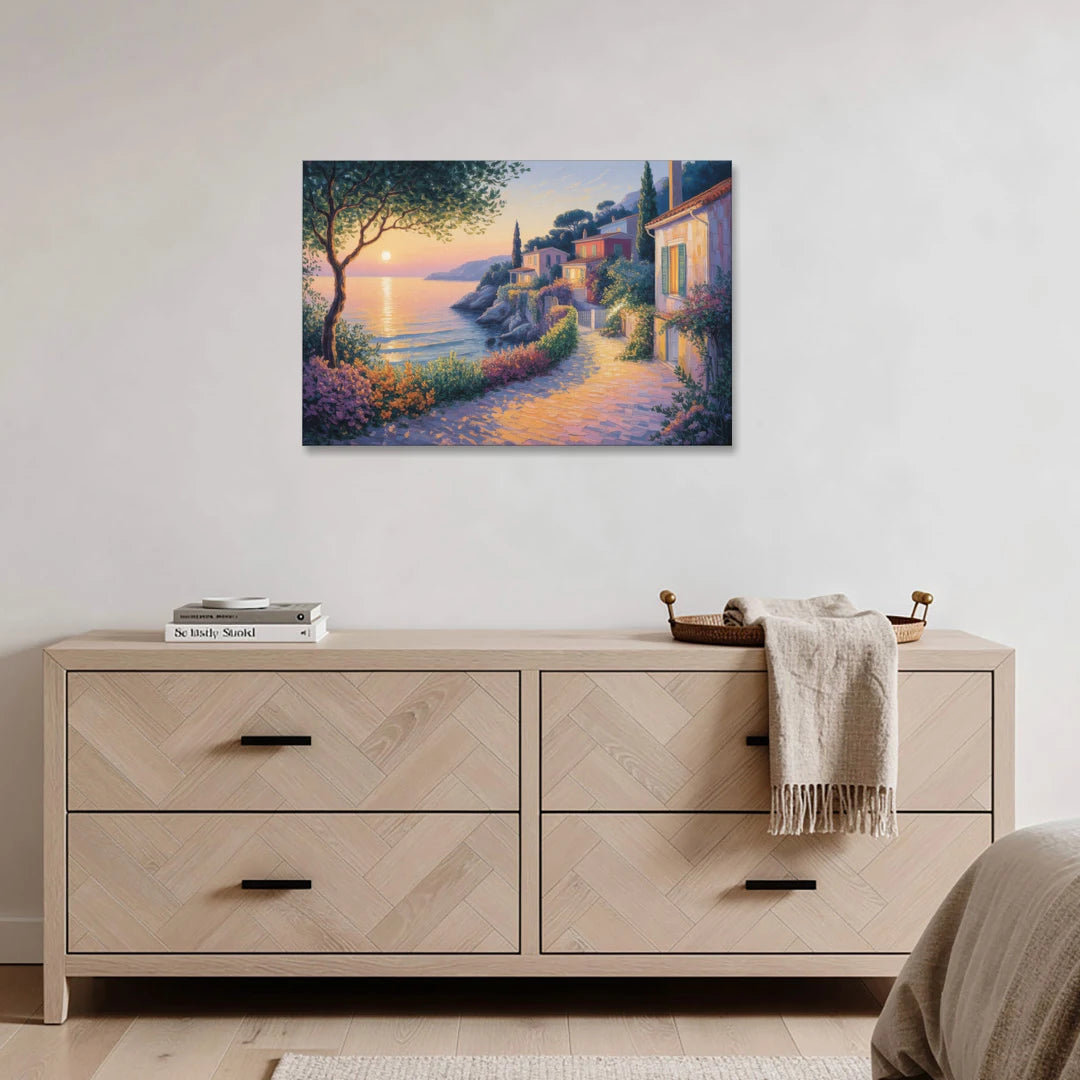 Mediterranean Glow - Canvas Wall Art - Coffee Table - 36x24